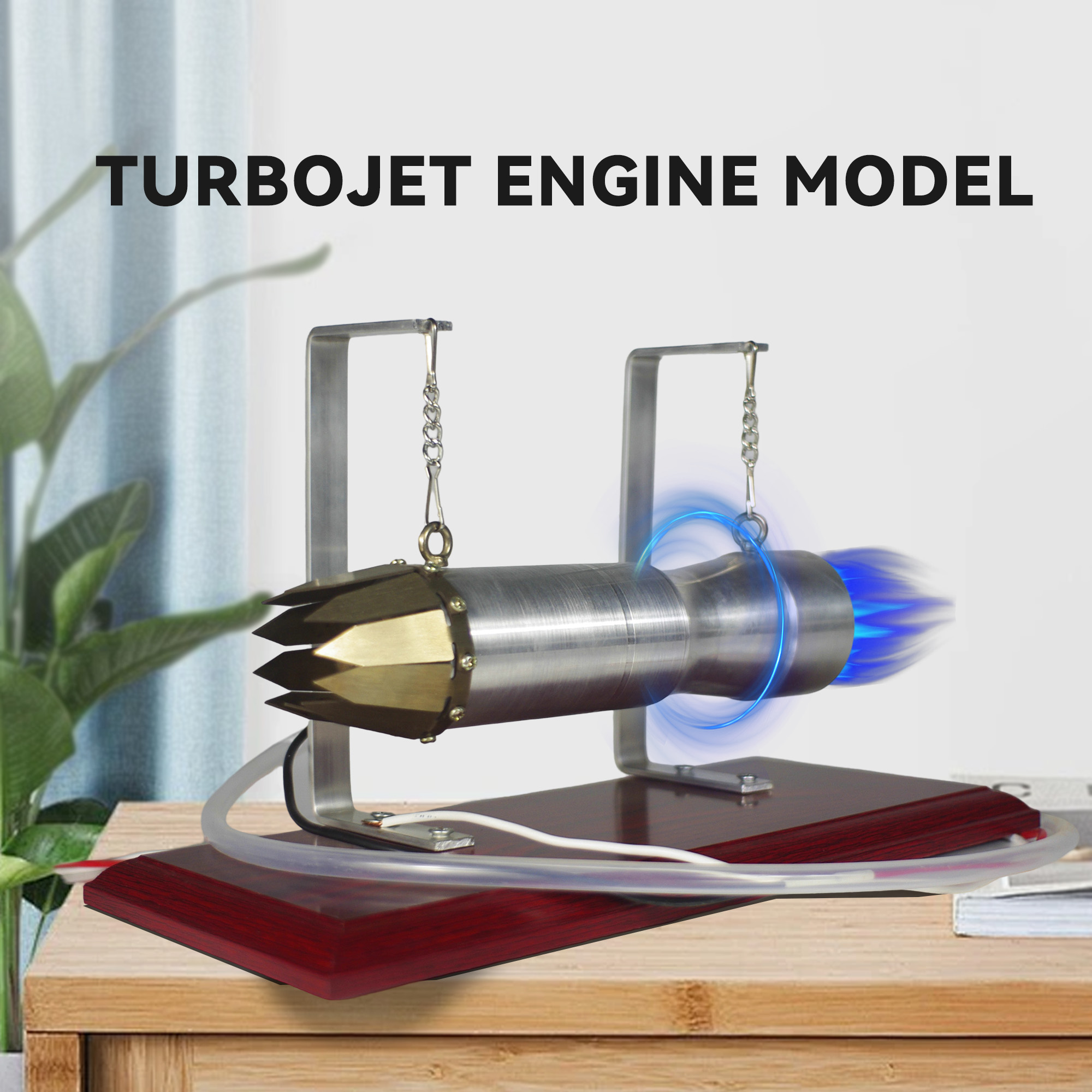 Science Experiment - Aircraft Engine Turbojet Engine Model All