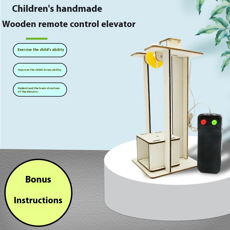 Science Project Diy - DIY Elevator Model Educational STEM Building
