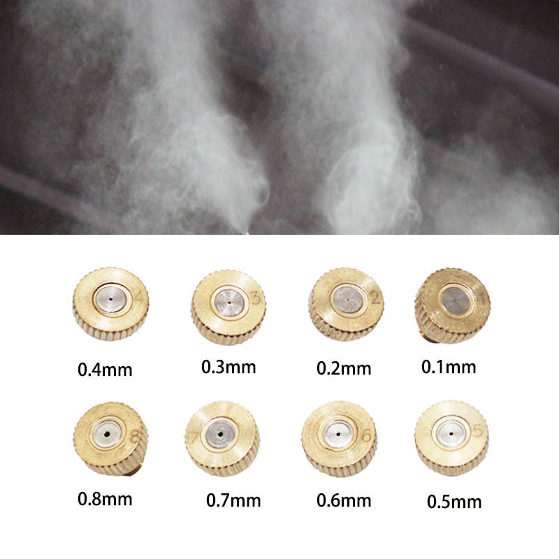Science Bob - 5pcs Brass Mist Nozzles 10/24UNC Threaded