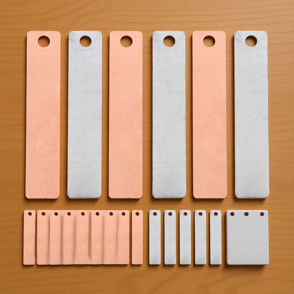 Science Experiment - 1 Set Of Copper Zinc Sheets