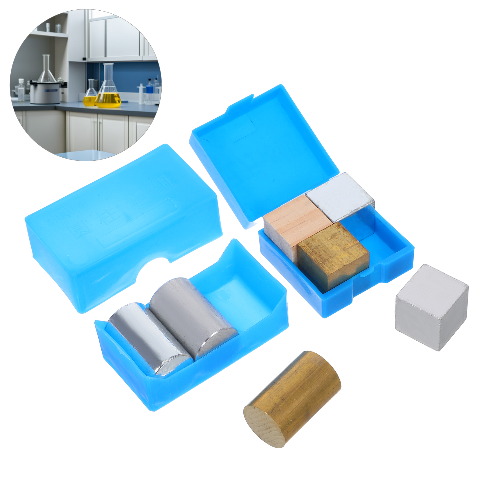 7pcs Precision Metal Density C - Science Project Physics recension och pris