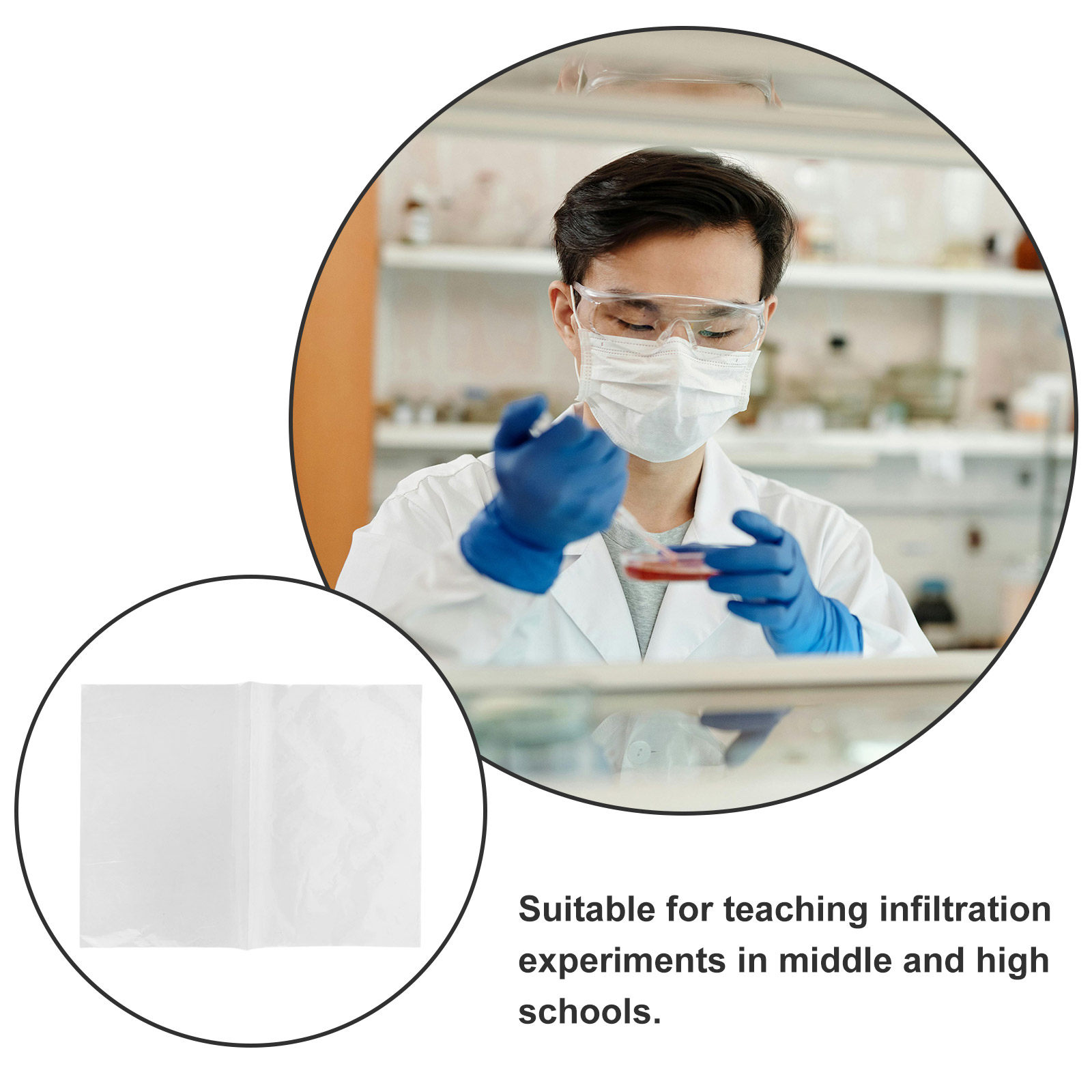 15Pcs Semi-Permeable Cellophan - Science Experiment recension och pris