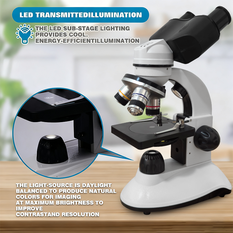 Binocular Compound Microscope  - Microscope Compound 40X recension och pris