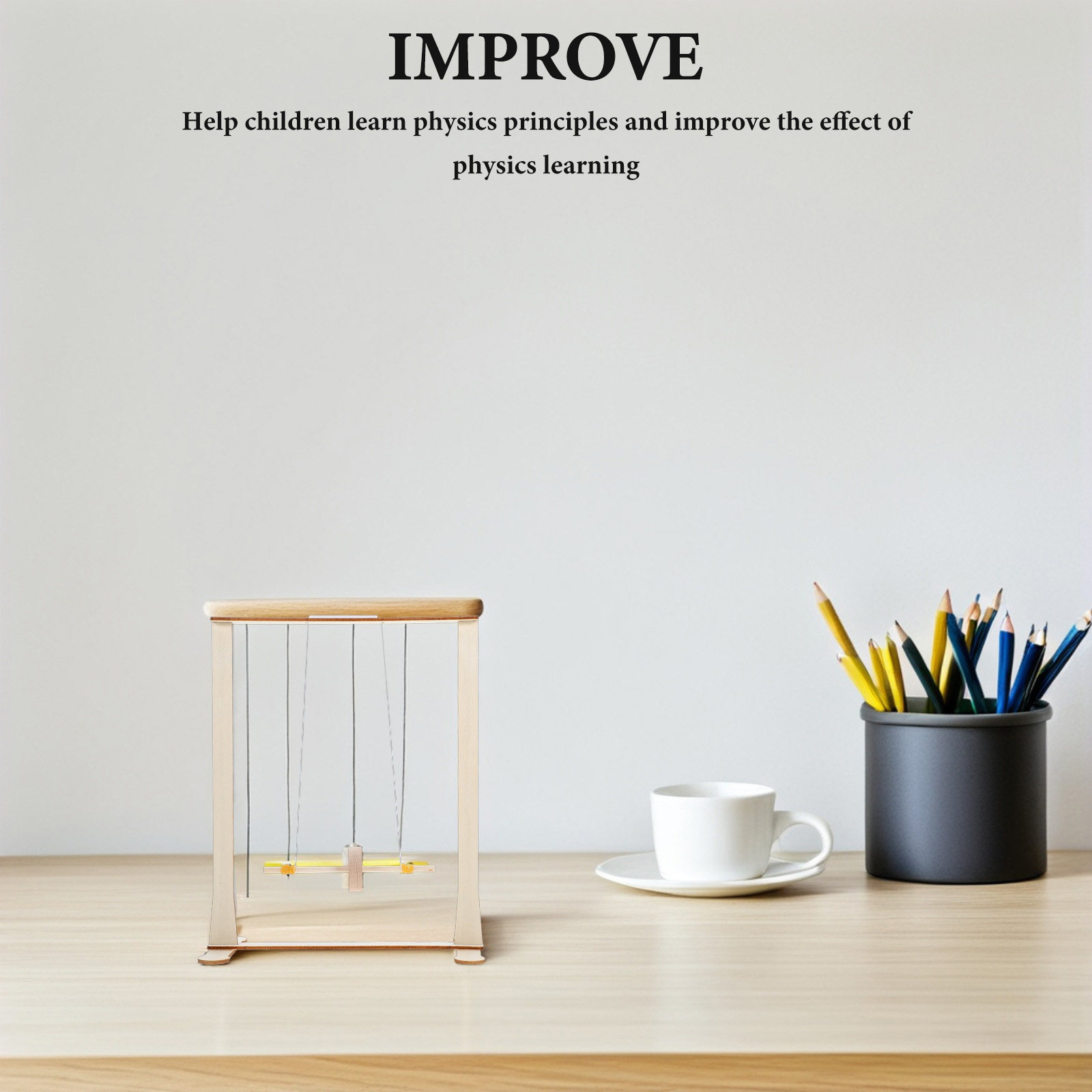 Wooden Maxwell Gravity Physics - Science Kit recension och pris