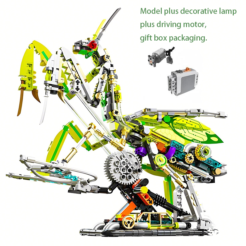 DIY Mantis building blocks sem - Science Toys Diy recension och pris
