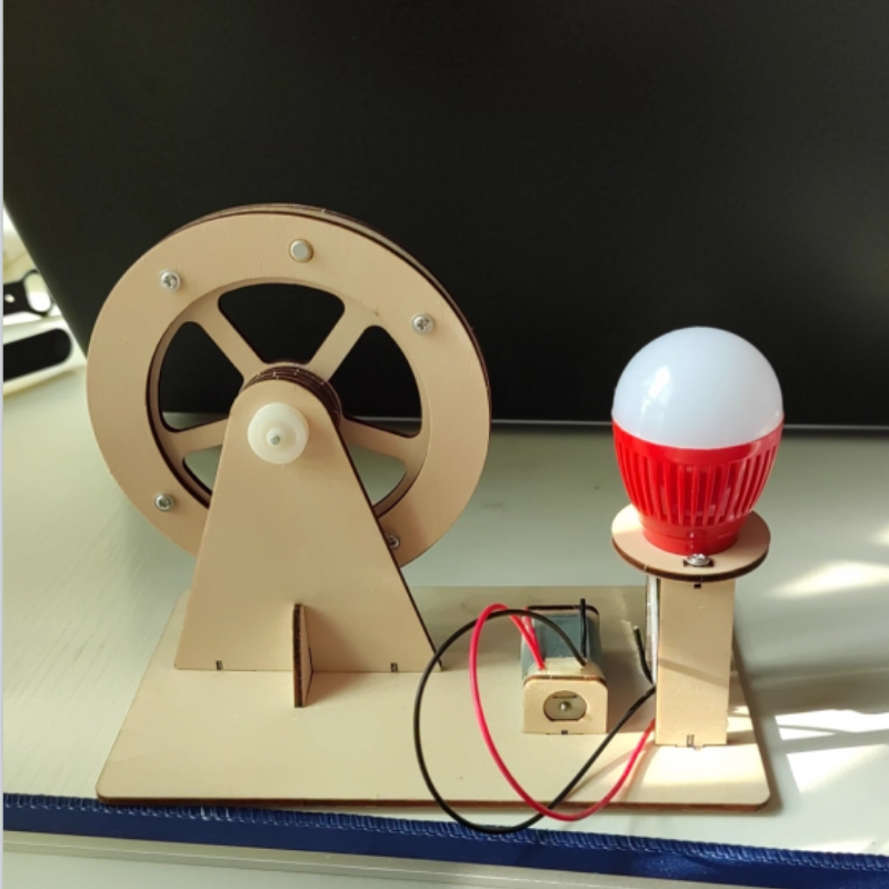 Mini DIY Hand Crank Generator  - Science Project Diy recension och pris