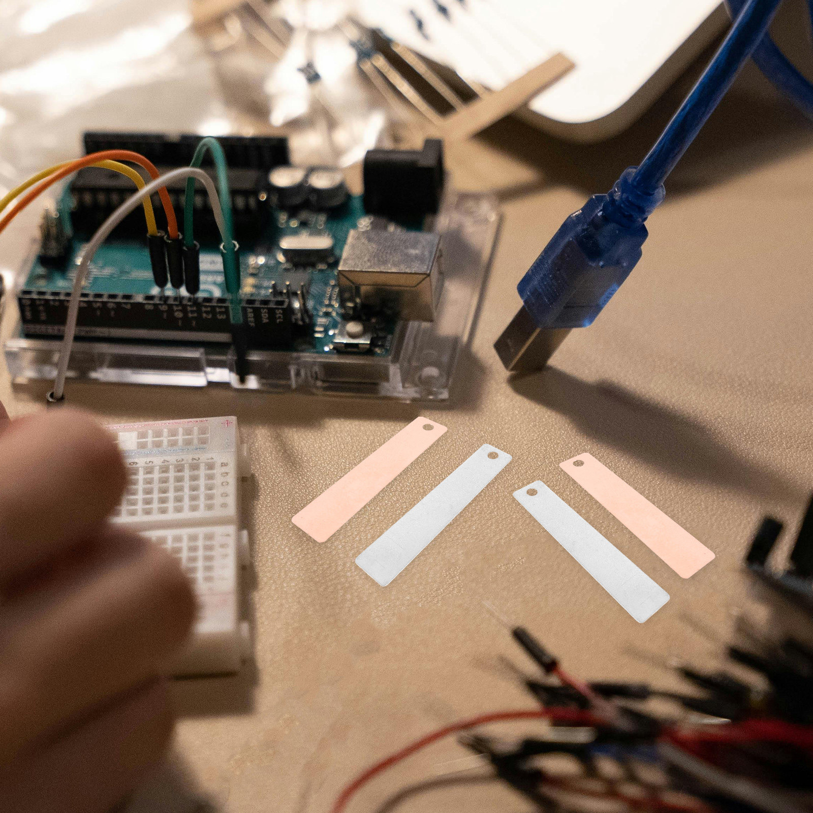1 Set Zinc Copper Strips For F - Science Project Diy recension och pris