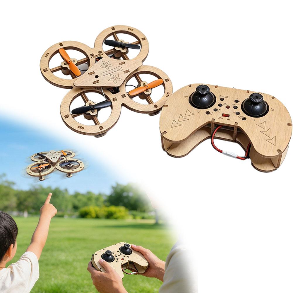DIY Wooden RC Drone Quadcopter - Science Toys Diy recension och pris