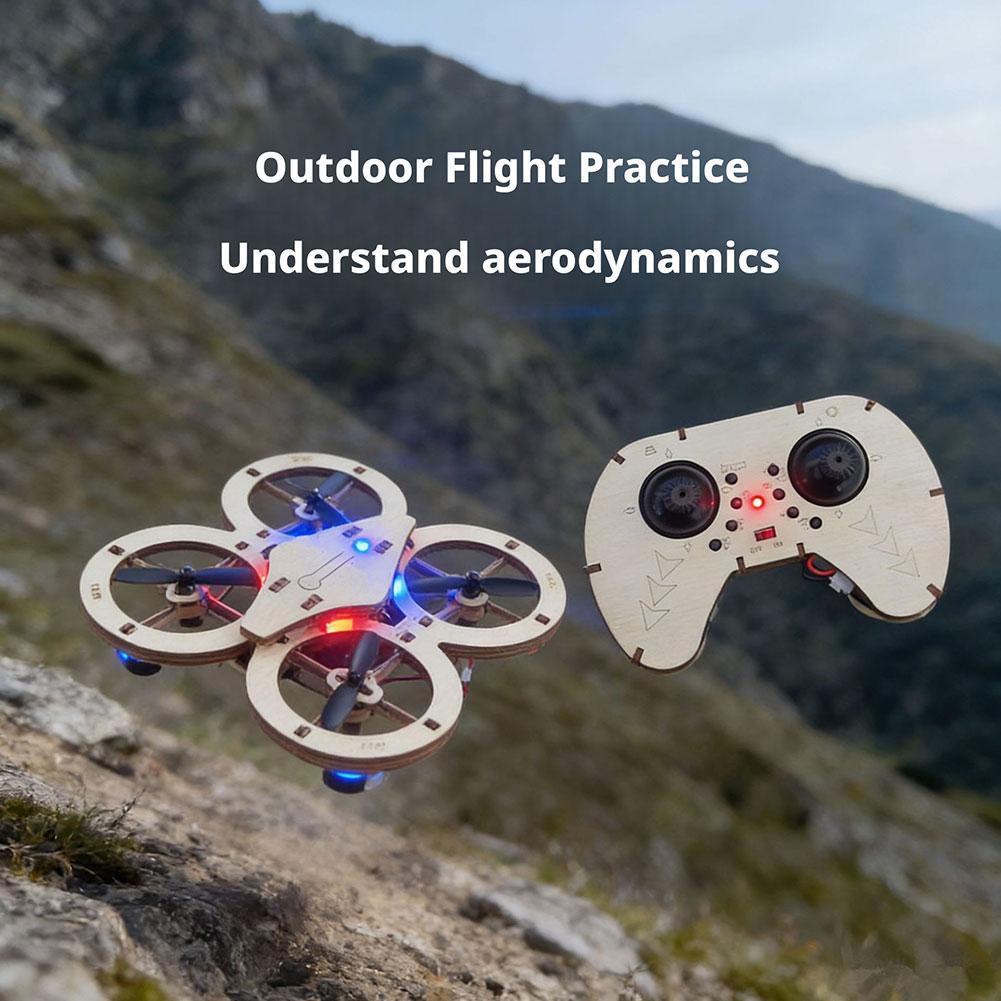 DIY Wooden RC Drone Quadcopter - Science Toys Diy recension och pris