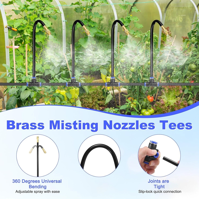 Brass Misting Nozzles Tees, 8  - Science Bob recension och pris