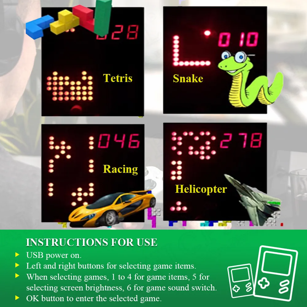 DIY Pixel Game Maker Kit Elect - Science Kit recension och pris