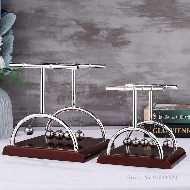 Steel Balance Ball Physics Sci - Newton Cradle Large recension och pris