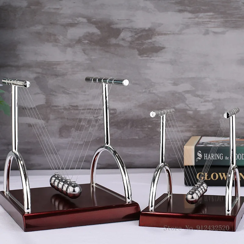 Steel Balance Ball Physics Sci - Newton Cradle Large recension och pris