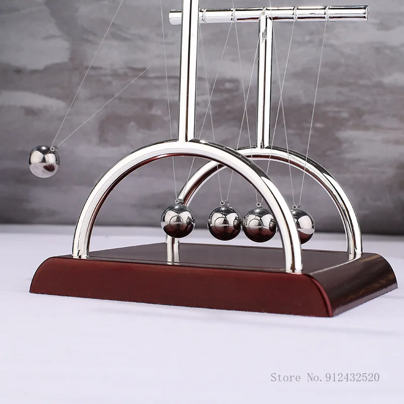 Steel Balance Ball Physics Sci - Newton Cradle Large recension och pris