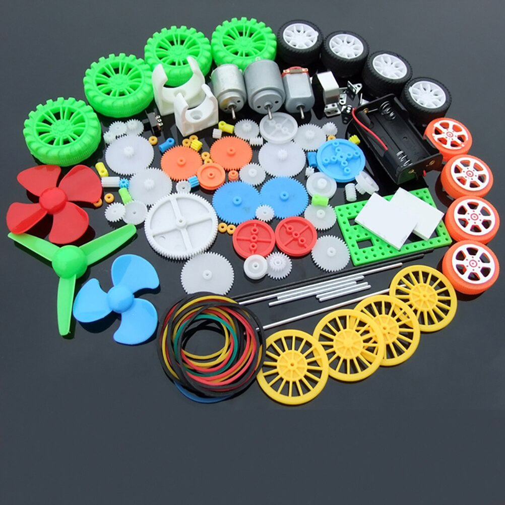 112pcs DC Motor Kit Electric M - Science Project Diy recension och pris